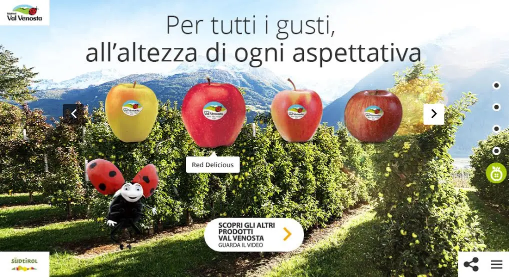 “RaccontaMela”: da oggi è facile scoprire cosa si nasconde dietro ad una Mela Val Venosta con il QR-Code 