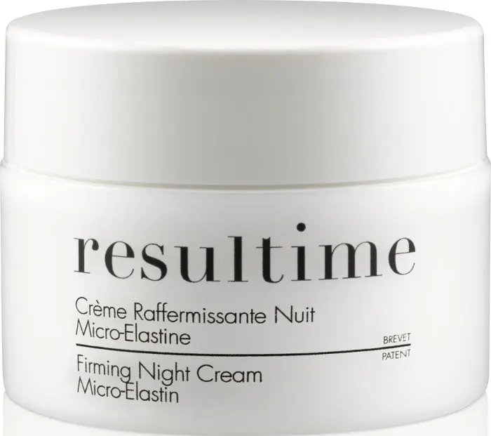 Pelle tonica e levigata con Crème Raffermissante Nuit Micro-Elastine di Resultime