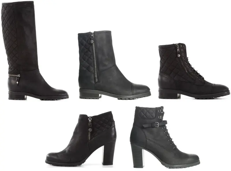 Stivali e anfibi Geox FW 2014: trame metropolitane