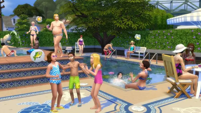 Le piscine sono arrivate in The Sims 4