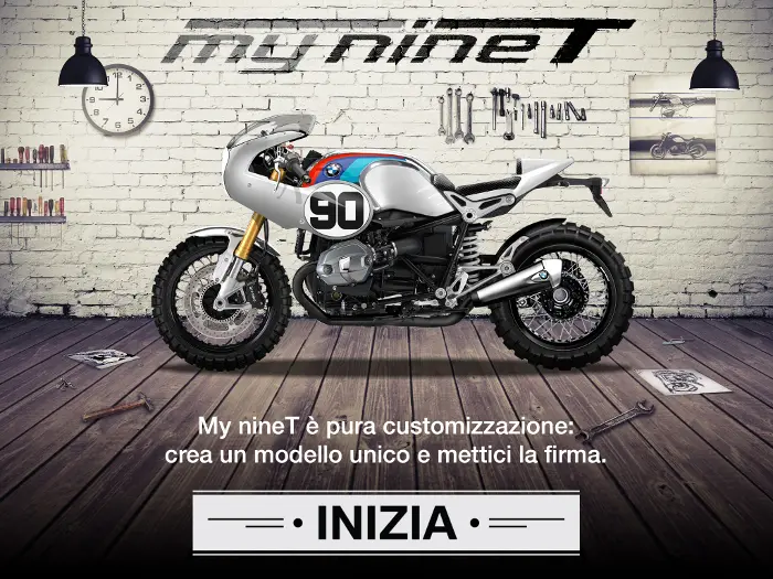 BMW Motorrad a EICMA: il configuratore virtuale “My nineT” per creare la moto dei propri sogni
