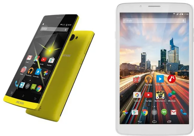 Da Archos la nuova gamma di tablet e smartphone 4G