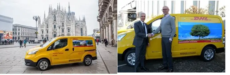 Nissan e DHL Express per la mobilità commerciale a "emissioni zero"