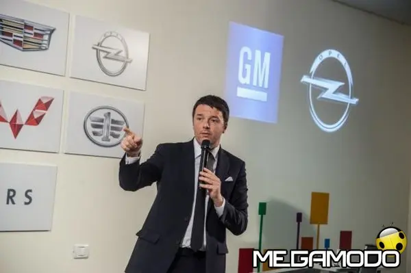 Matteo Renzi in visita a GM Powertrain Europe
