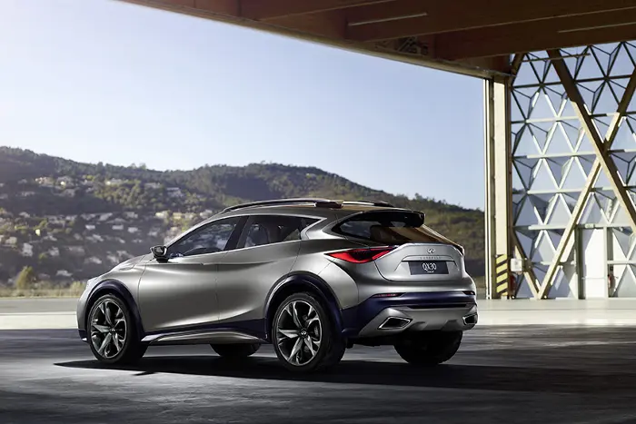 La prima immagine della Infiniti QX30 Concept