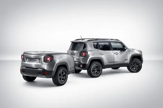 La showcar Jeep Renegade Hard Steel debutta al Salone di Ginevra 2015