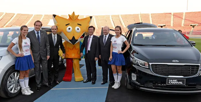 Kia Motors partner della Coppa America Chile 2015