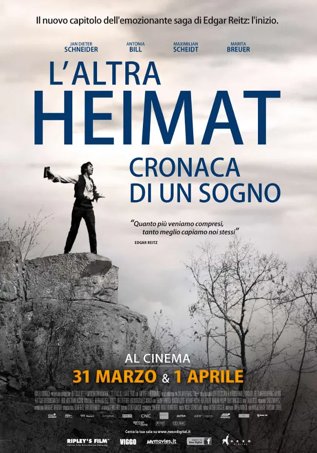 "L’altra Heimat. Cronaca di un sogno" di Edgar Reitz, solo per 2 giorni al cinema
