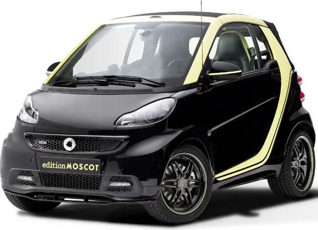 smart fortwo edition MOSCOT: edizione speciale