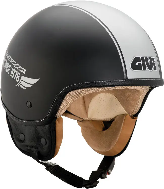 Casco 10.9 Easy-J e occhialoni I400M/I400S by Givi: voglia di rètro