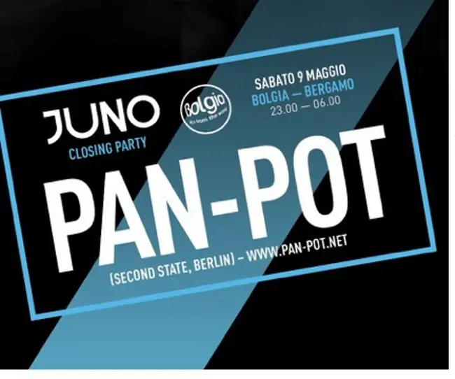 I Pan-Pot al Bolgia di Bergamo per il Closing Party del 9 maggio