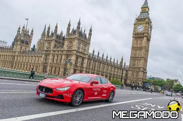 04 maserati ghibli departing london