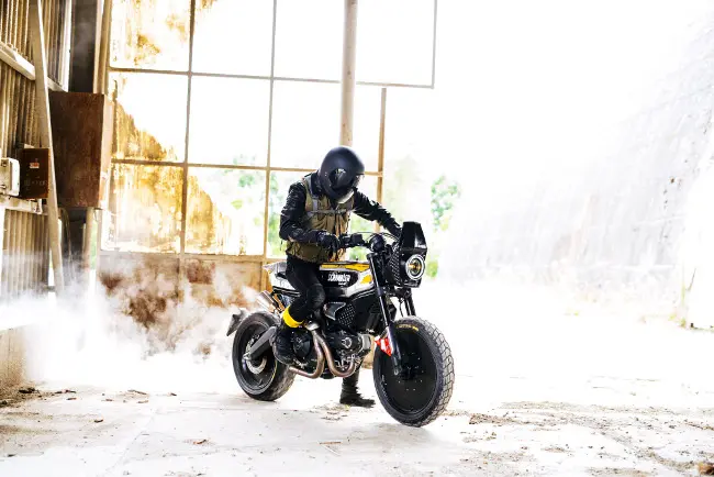 “SC-Rumble”: Pirelli e Scrambler Ducati per la special by Vibrazioni Art Design
