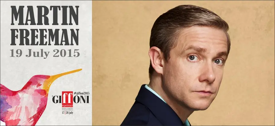 Martin Freeman il 19 luglio al Giffoni Experience
