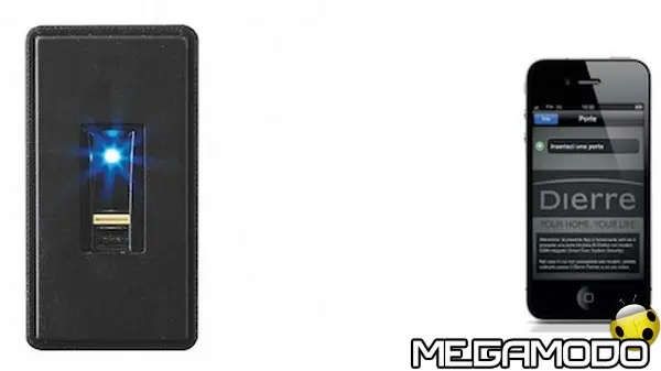 lettore impronte e smart doodr system security