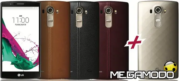 LG G4: doppia cover per chi acquista le versioni in pelle
