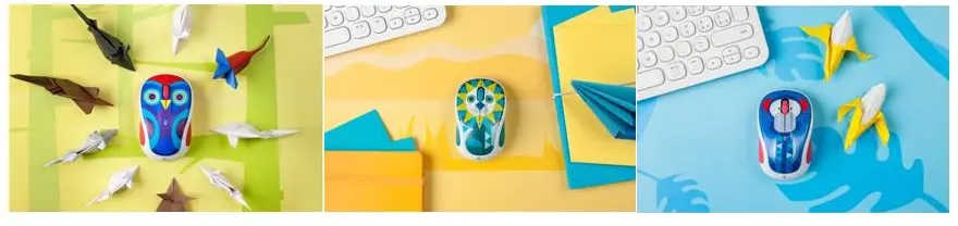 Mouse Logitech Play Collection 2015: simpatici e colorati