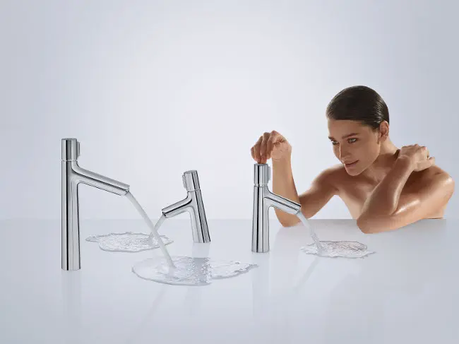Hansgrohe Talis Select: l'"interruttore" dell'acqua 