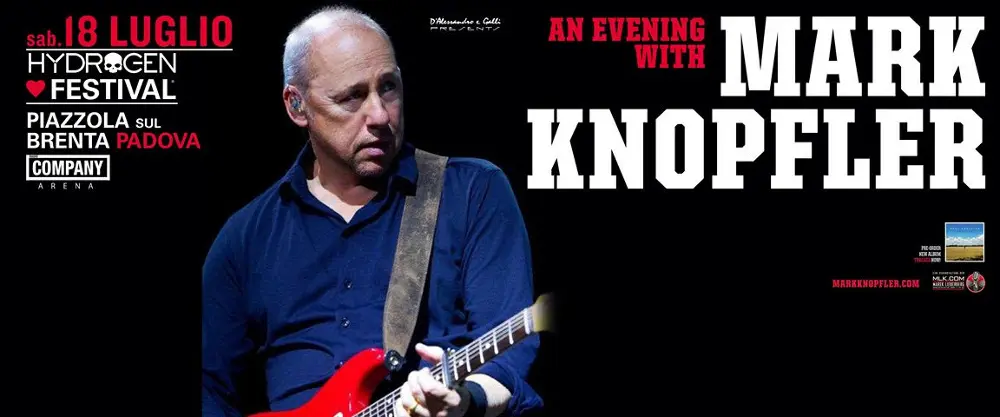 Mark Knopfler domani live a Piazzola sul Brenta