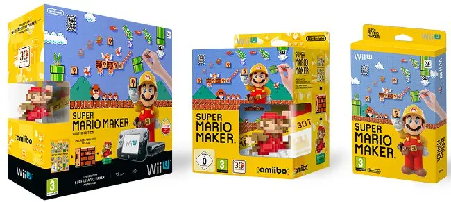Nintendo: nuovi bundle dedicati a Super Mario Maker
