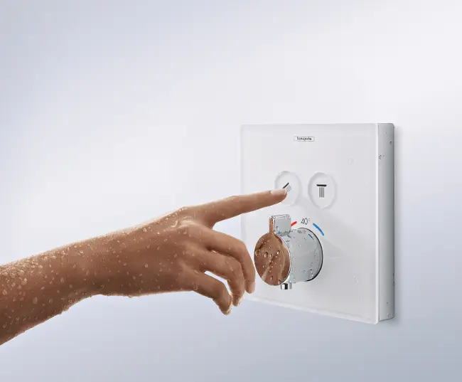 Hansgrohe ShowerSelect: l'eleganza del vetro anche sotto la doccia