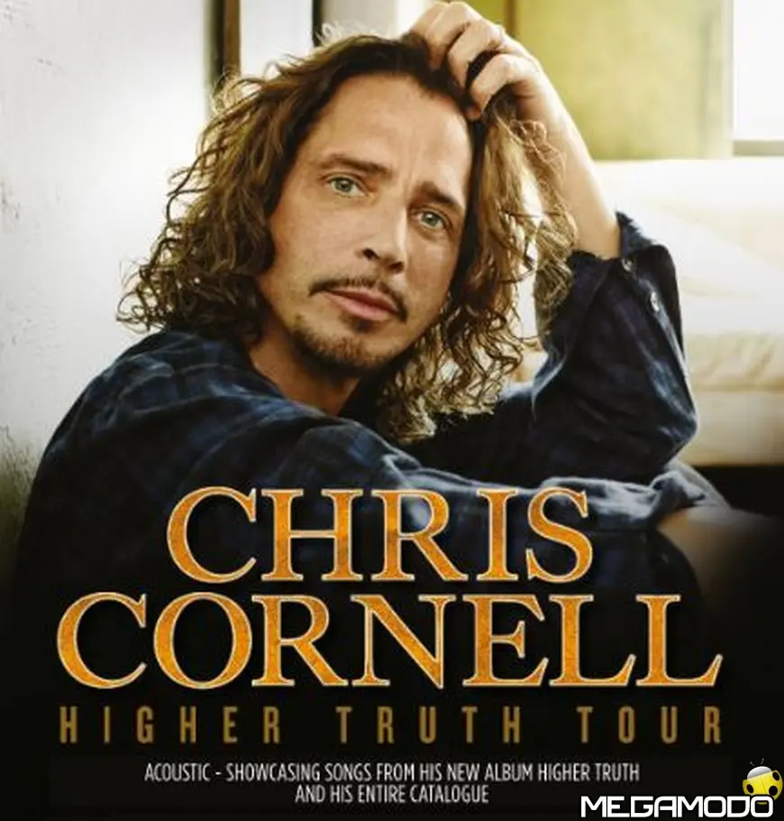 Chris Cornell il 18 aprile in concerto all'Auditorium Parco della Musica di Roma