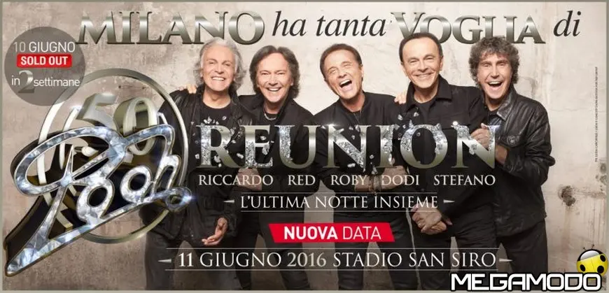 I Pooh raddoppiano a San Siro