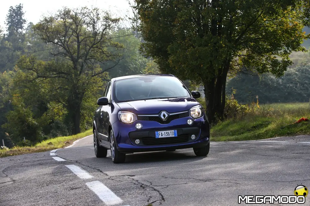 Renault Twingo Lovely, prova su strada