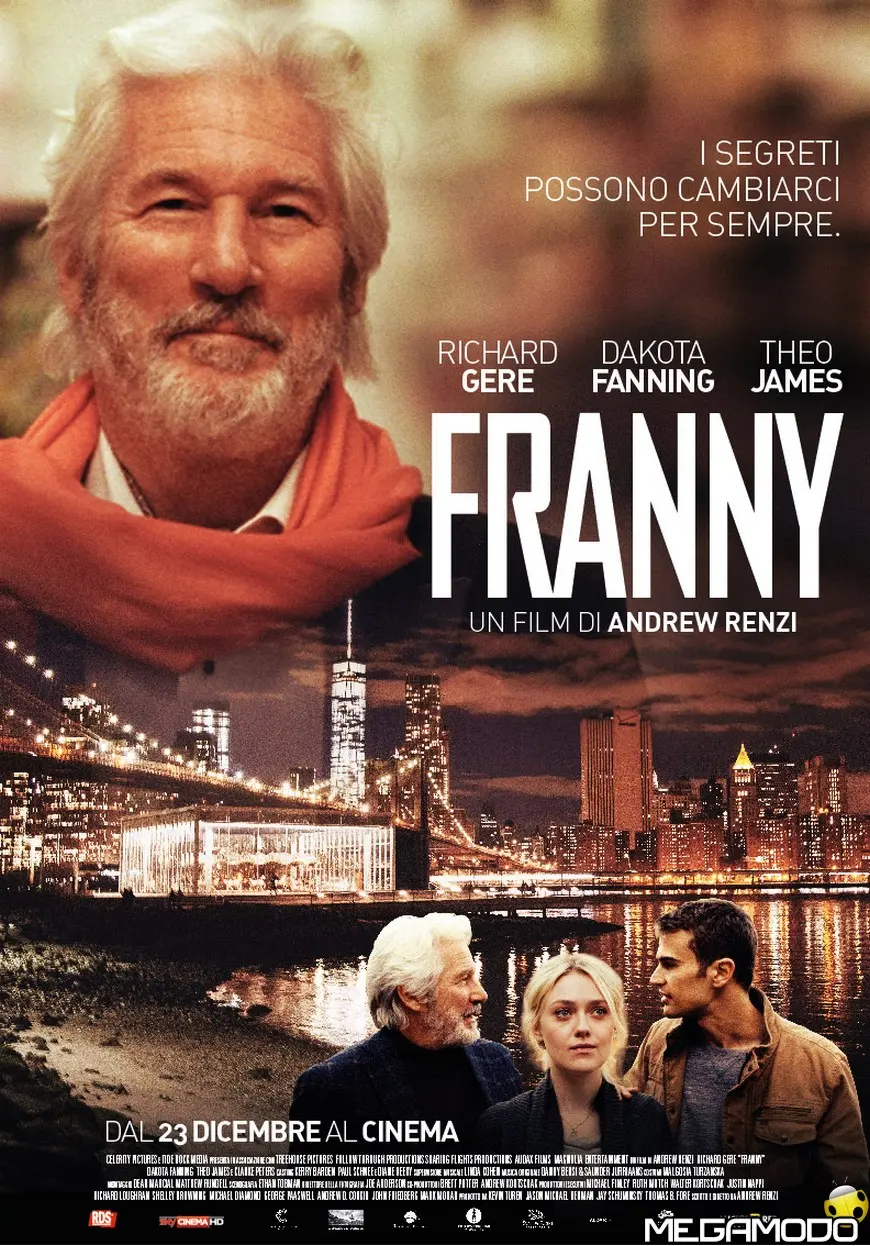 "FRANNY": il nuovo film con Richard Gere dal 23 dicembre al cinema
