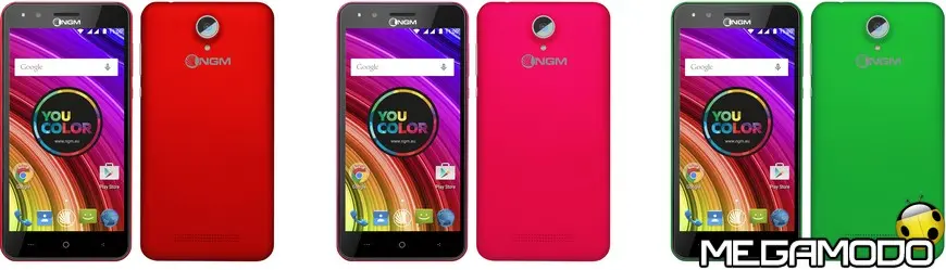NGM You Color E505, E506 e E507: pratici e convenienti