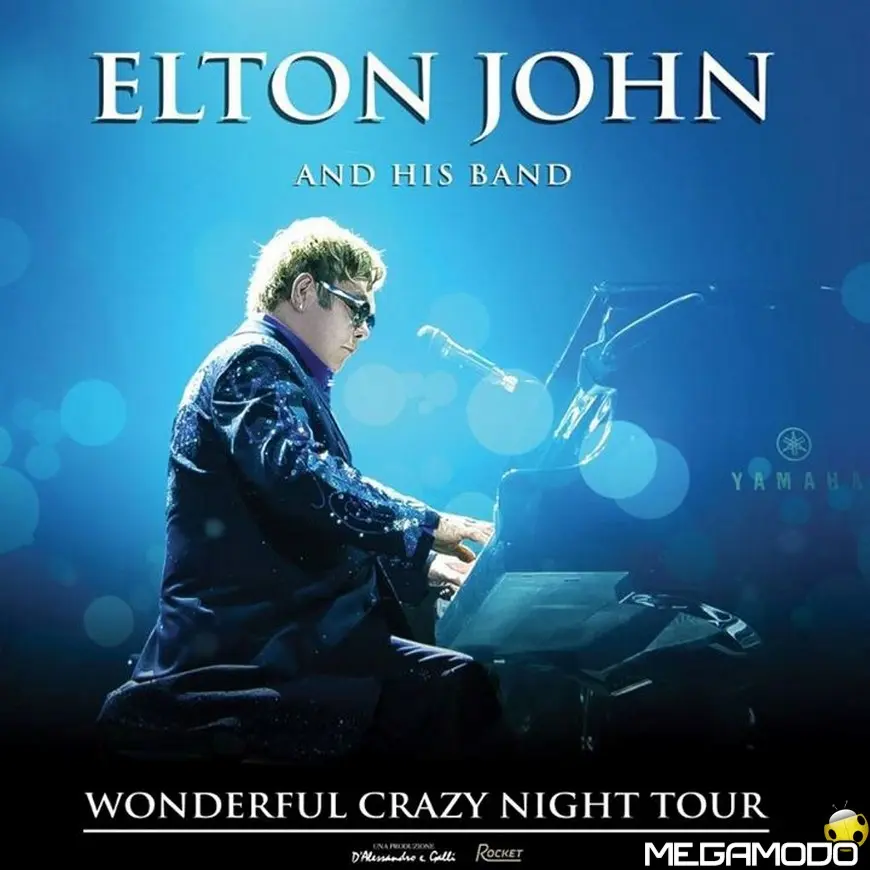 ELTON JOHN a luglio a Piazzola sul Brenta