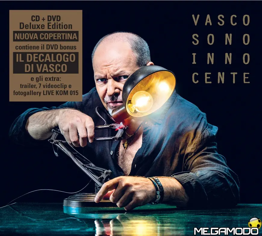 VASCO ROSSI: esce domani l'edizione deluxe "Sono Innocente" con "Il Decalogo di Vasco"