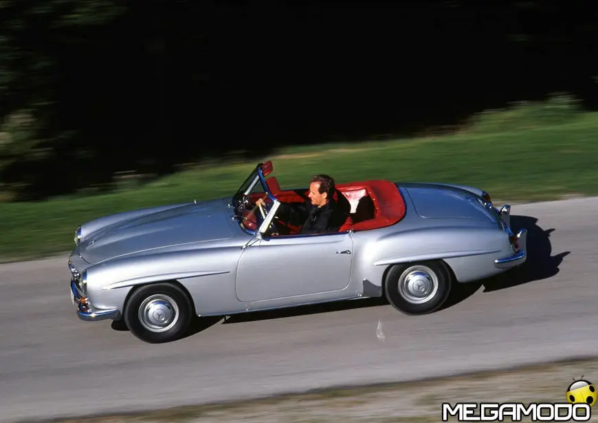 La Mercedes-Benz 190 SL è un’auto Mille Miglia