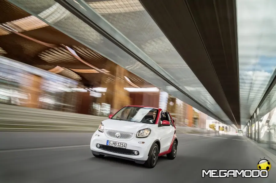 La nuova Smart Fortwo Cabrio