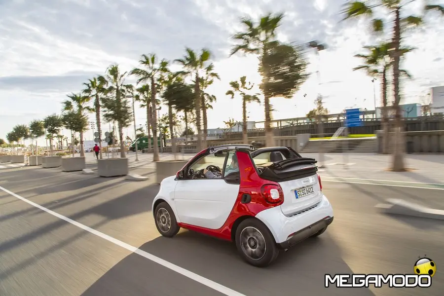 Nuova Smart fortwo cabrio
