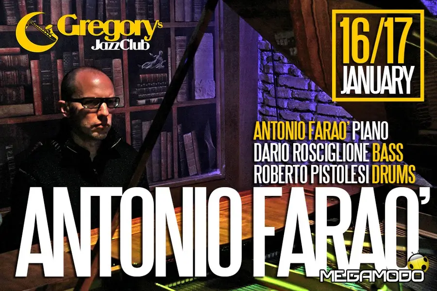 Antonio Farao' Trio al Gregory's Jazz Club (Roma)
