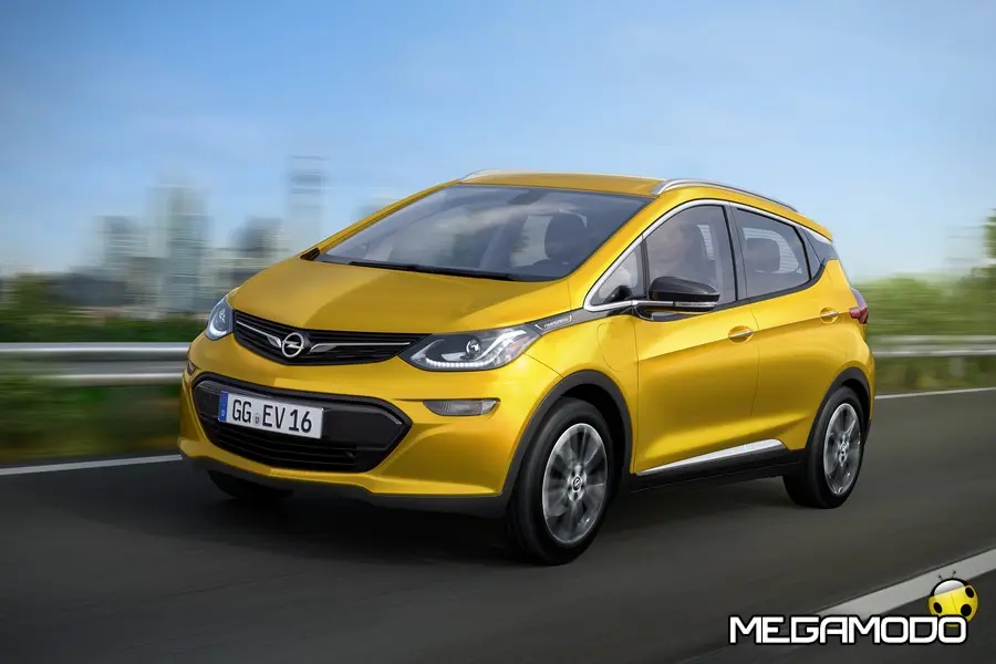 Opel presenta l'elettrica Ampera-e