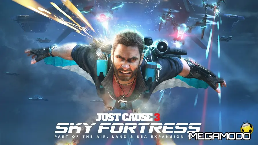 Just Cause 3, disponibile lo Sky Fortress Pack!