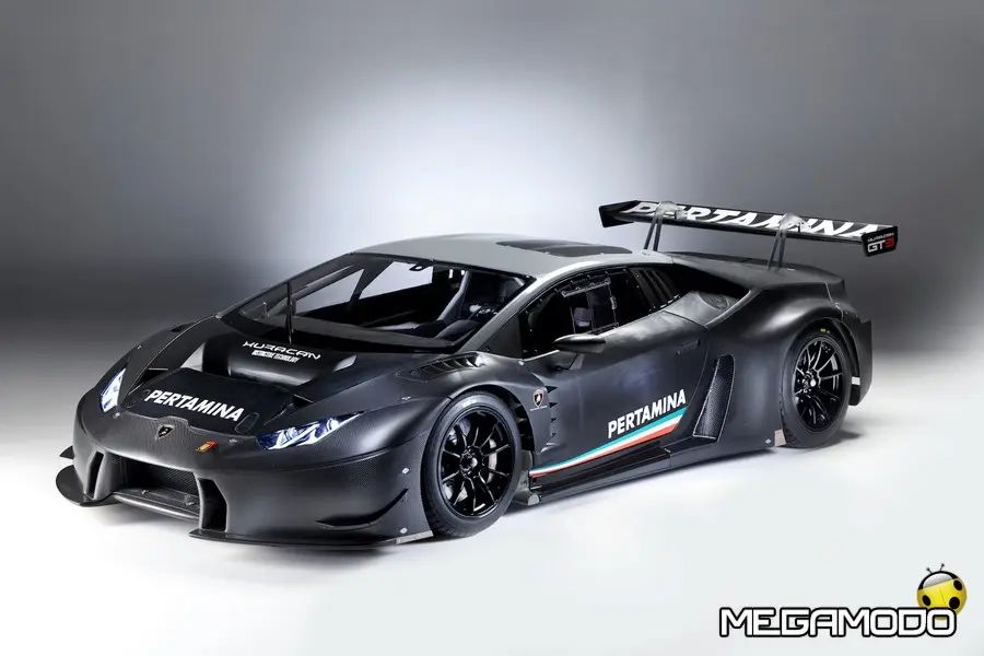 Lamborghini Huracan GT3 schierata nei campionati GT