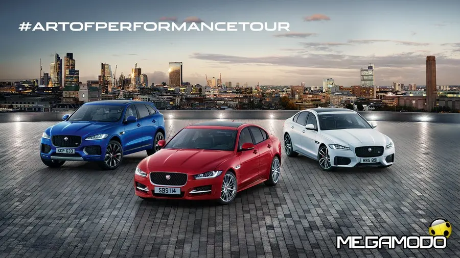 Al via il tour Jaguar 'The art of performance'