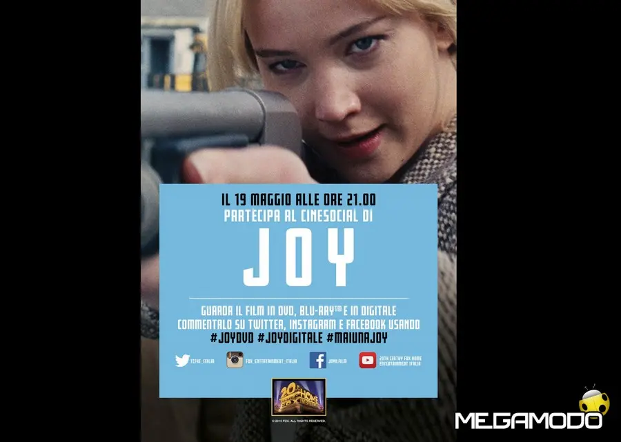 Joy presenta il Cine-Social