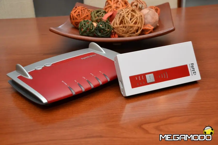 Fritz!Box 7430 e Fritz!WLAN Repeater 1750E