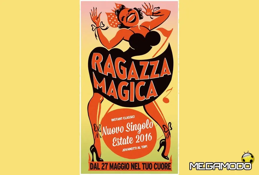 Il nuovo singolo di Jovanotti: 'Ragazza magica'