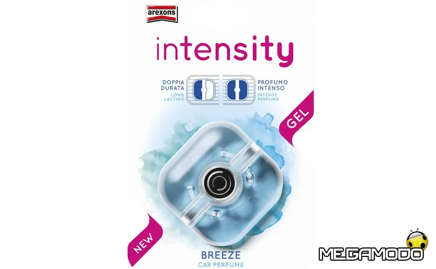 Arexons, nuovo profumatore per auto Intensity
