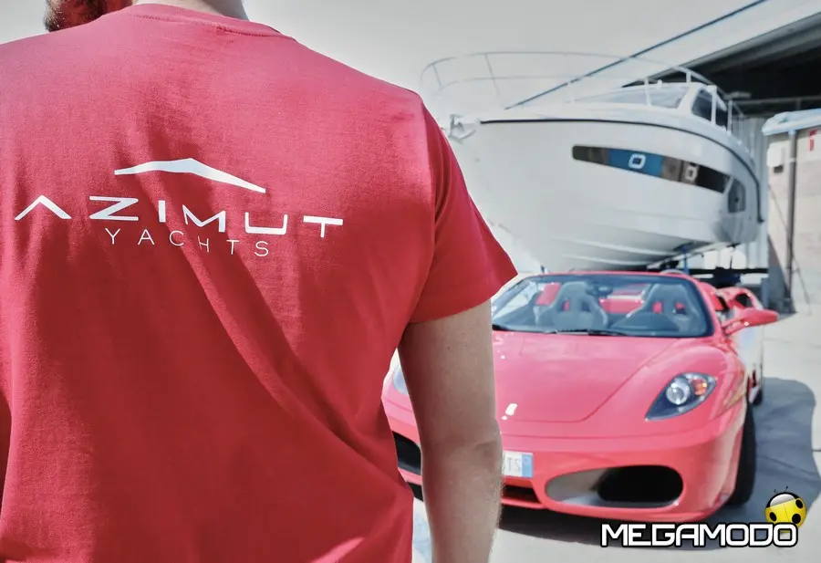 Azimut Benetti, sfrecciano le... Ferrari!