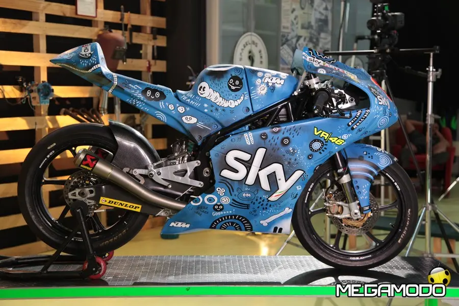 Sky Racing Team VR46, l'arte scende in pista!