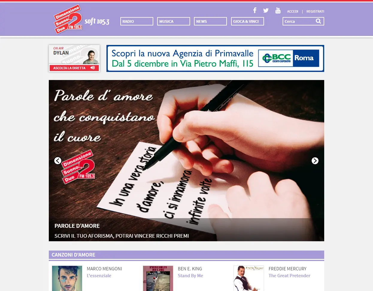 Dimensione Suono Due, per un Natale di musica e relax