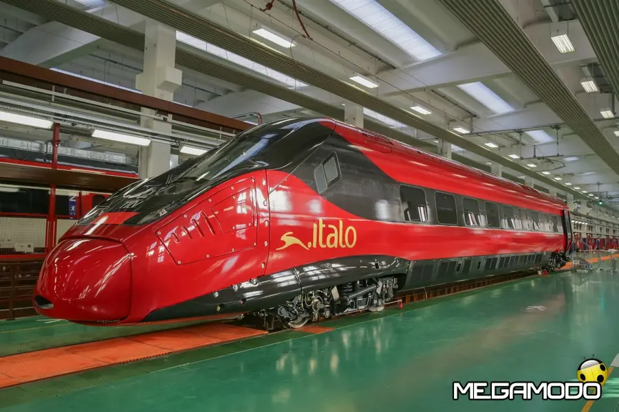 Alstom e Italo, svelato il primo veicolo del nuovo Pendolino