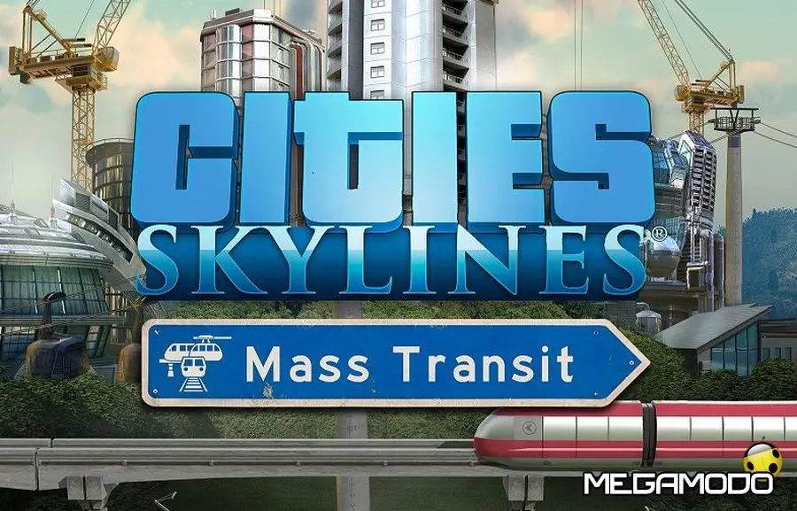 'Mass transit', la nuova espansione di Cities: Skylines