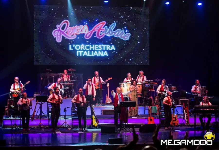 Renzo Arbore e l'Orchestra Italiana a Roma